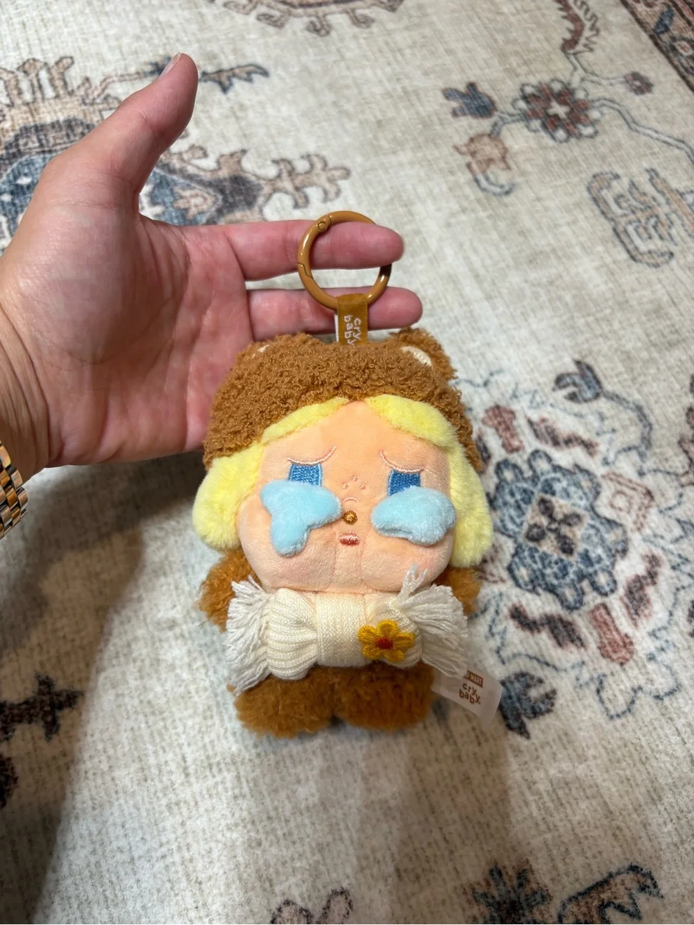 Popmart Crybaby keychain. New, never used